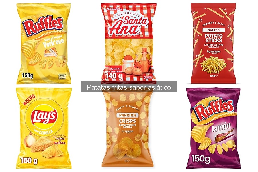 Dónde comprar patatas fritas sabor asiático fácilmente