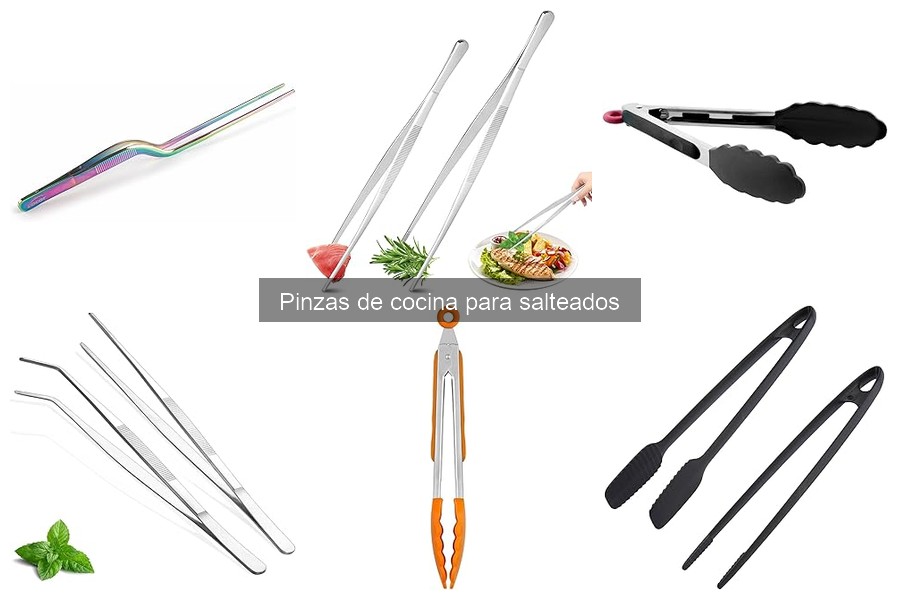 Dónde comprar pinzas de cocina para salteados de calidad