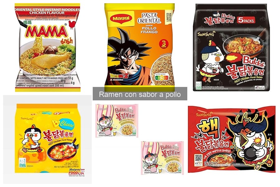 Dónde comprar ramen con sabor a pollo: mejores opciones