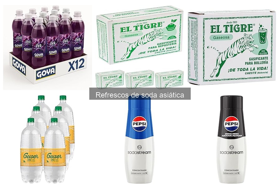 Dónde comprar refrescos de soda asiática online