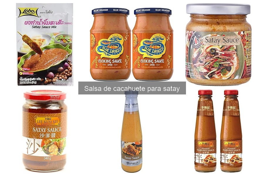 Dónde comprar salsa de cacahuete para satay: guía completa