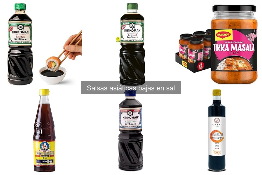 Dónde comprar salsas asiáticas bajas en sal fácilmente