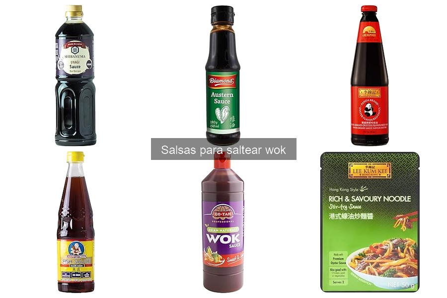 Dónde comprar salsas para saltear en wok: guía completa