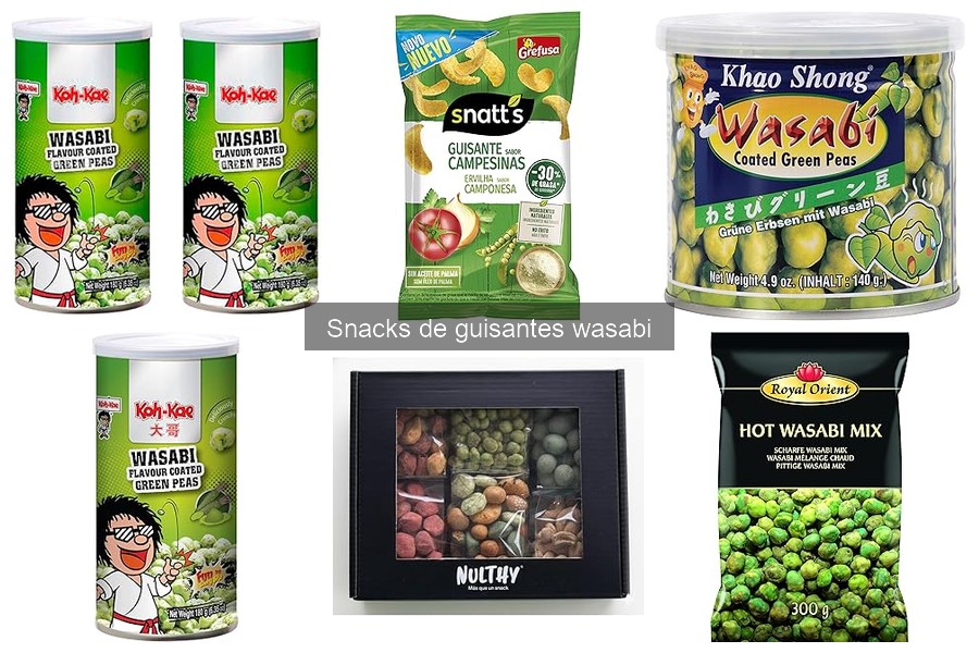 Dónde comprar snacks de guisantes wasabi: opciones y consejos