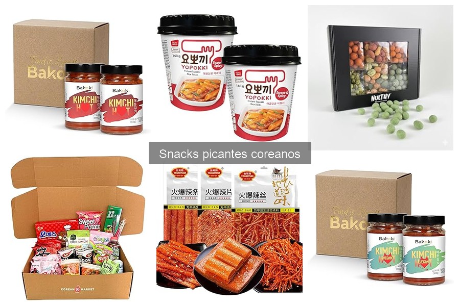 Dónde comprar snacks picantes coreanos online