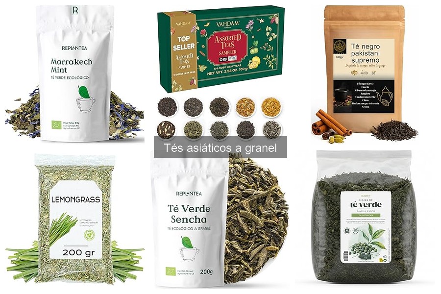 Dónde comprar té asiático a granel online