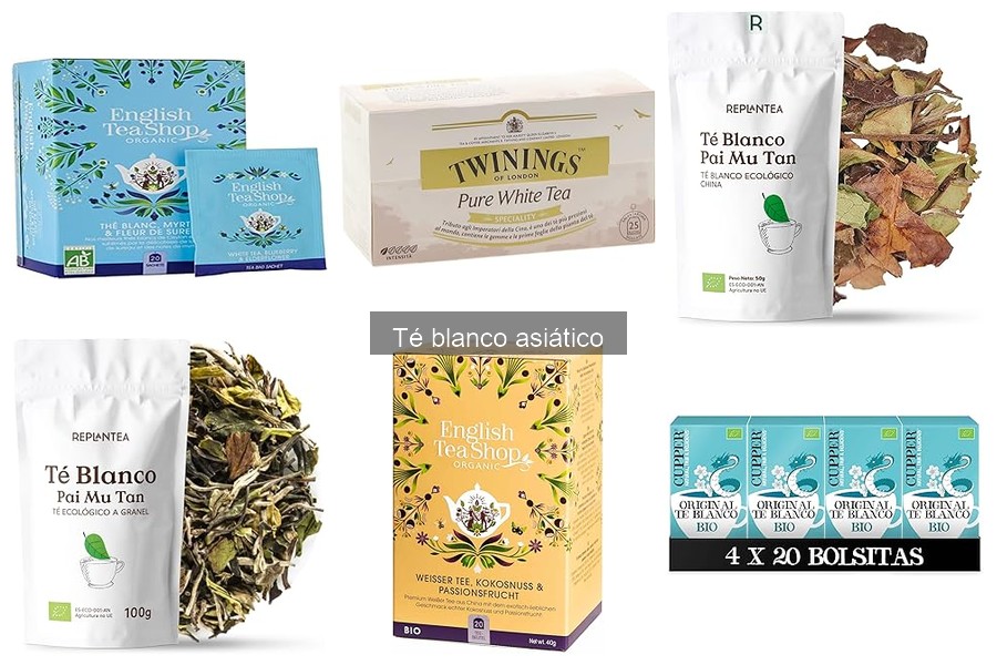 Dónde comprar té blanco asiático en línea: precios y ofertas