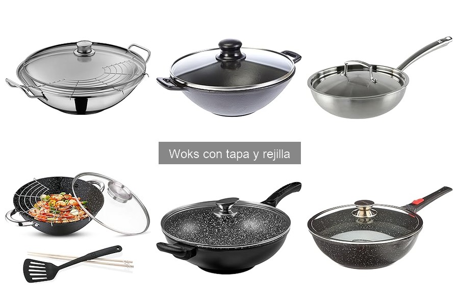 Dónde comprar un wok con tapa y rejilla: Guía de opciones
