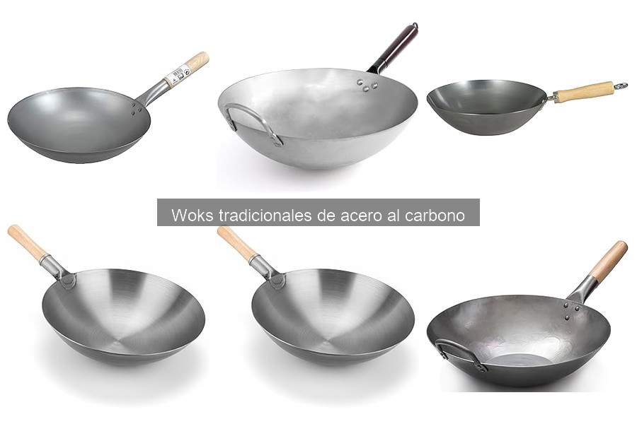 Dónde comprar un wok de acero al carbono a buen precio