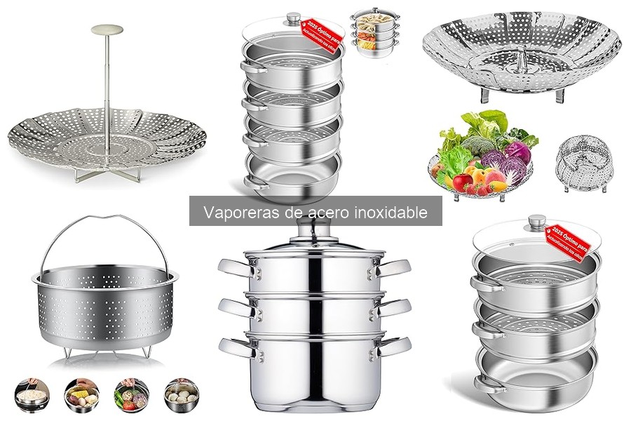 Dónde comprar vaporeras de acero inoxidable al mejor precio