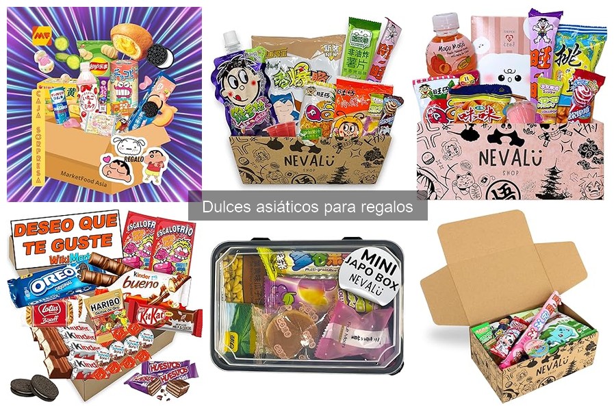 Dulces asiáticos perfectos para cumpleaños infantiles