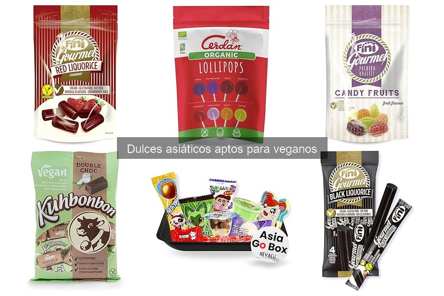 Dulces asiáticos veganos: descubre sus delicias
