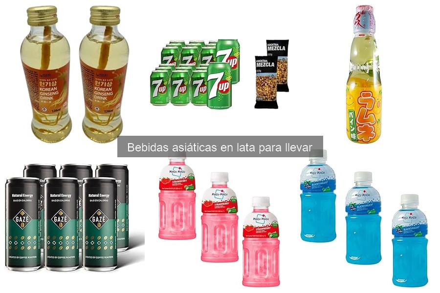 Efectos secundarios de las bebidas asiáticas en lata