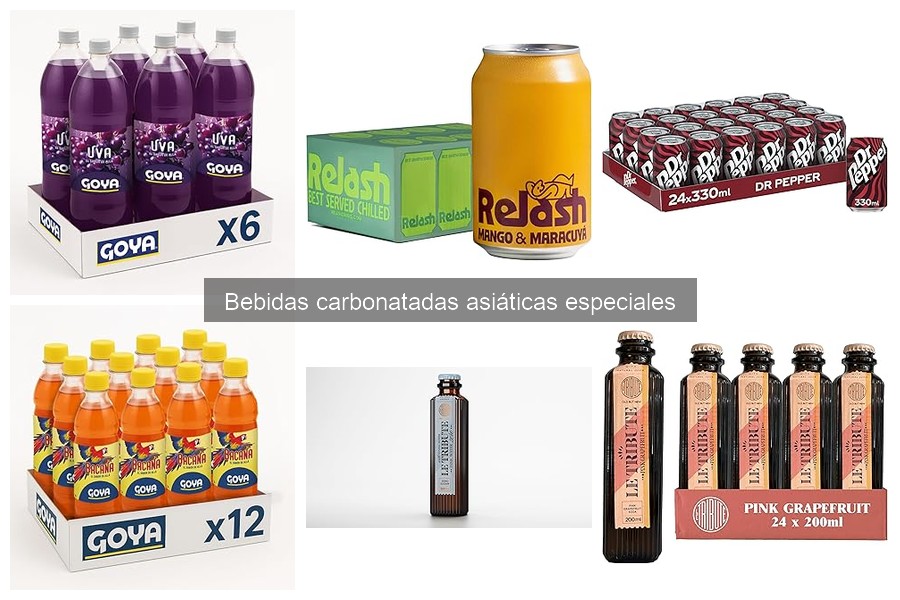 Efectos secundarios de las bebidas carbonatadas asiáticas