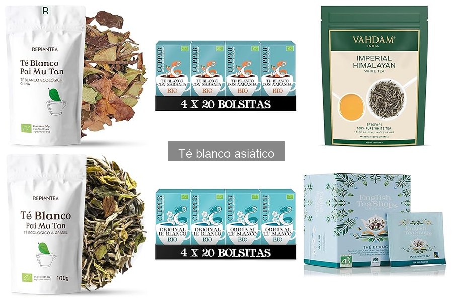 Efectos secundarios del té blanco asiático en la salud