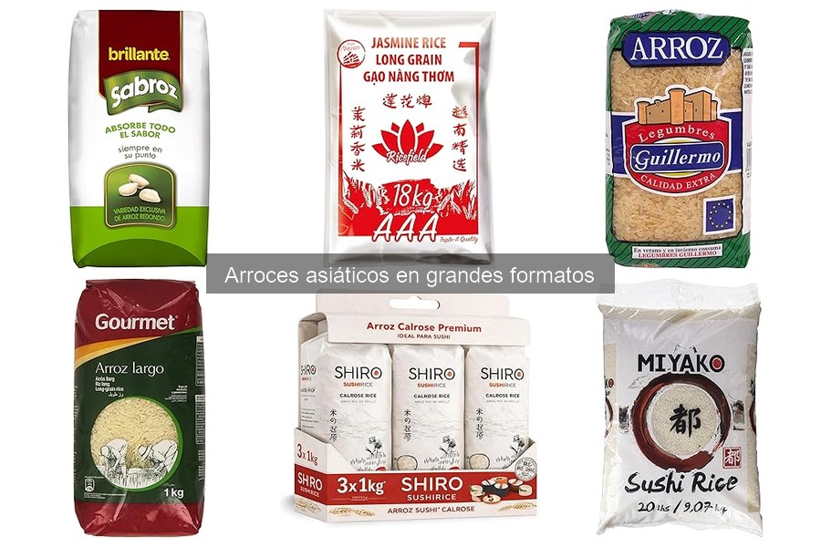 El mejor arroz asiático para sushi: guía de opciones