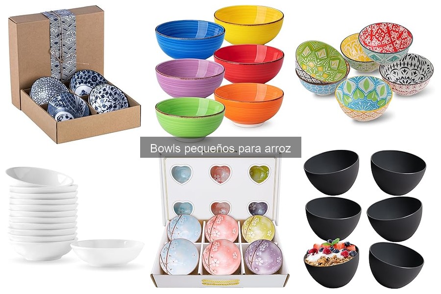 Elegir el mejor bowl pequeño para arroz: guía de compra