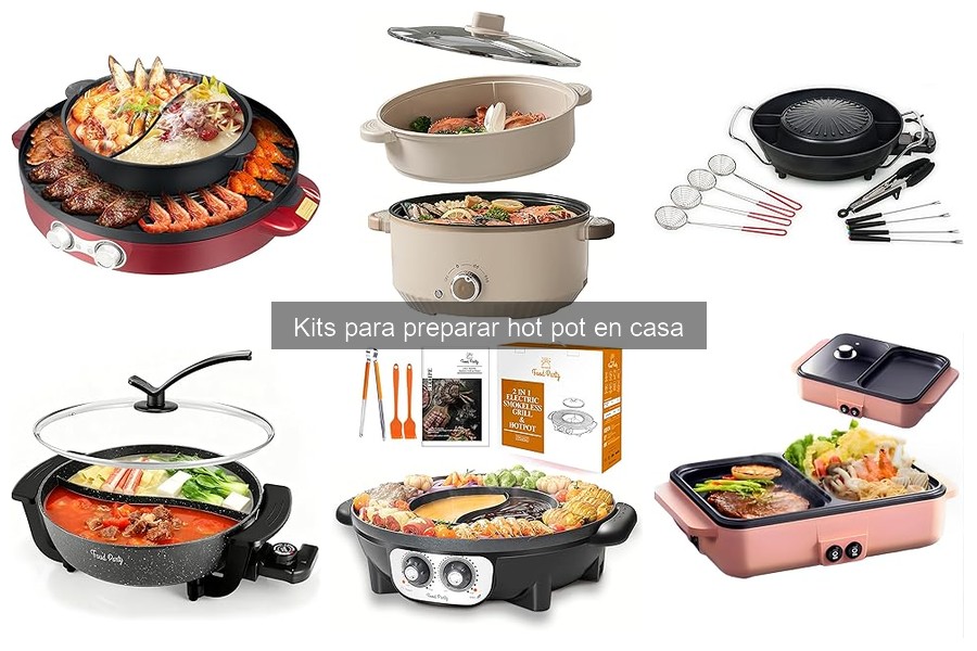 Elige el Mejor Kit de Hot Pot para Cocinar en Casa
