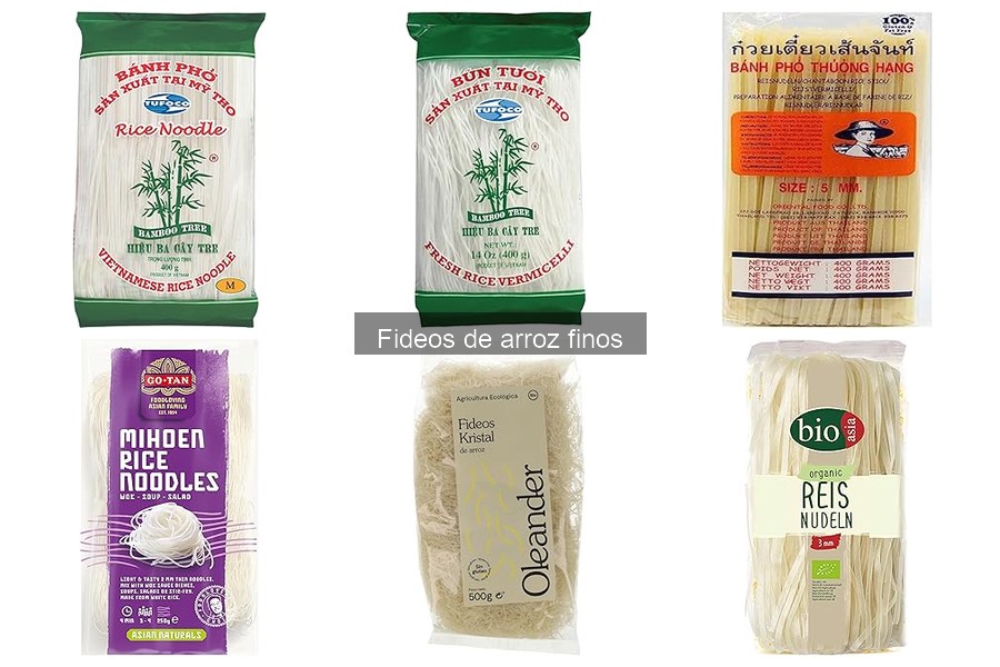 Errores comunes al cocinar fideos de arroz finos