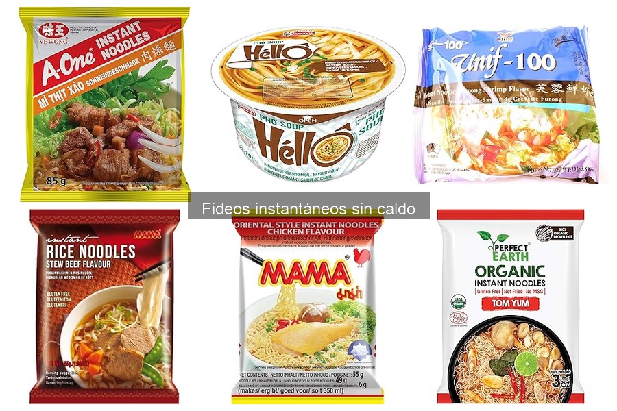 Errores comunes al cocinar fideos instantáneos sin caldo