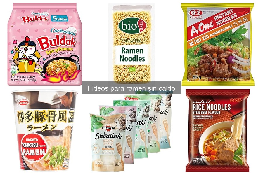 Errores comunes al cocinar fideos para ramen sin caldo