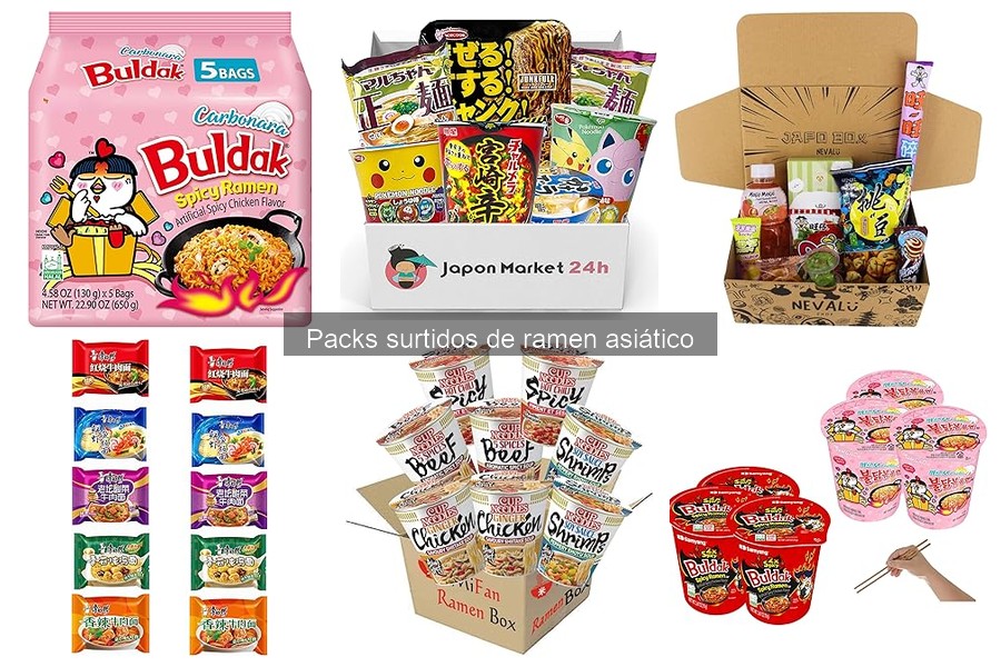 Errores comunes al cocinar ramen de un pack surtido