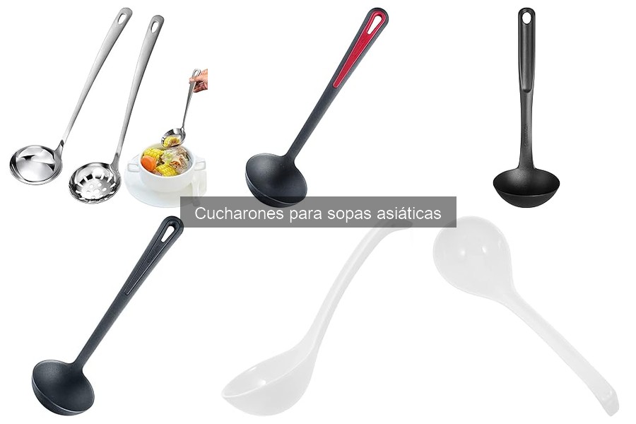 Errores comunes al elegir cucharones para sopas asiáticas