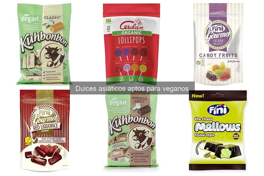 Errores comunes al elegir dulces asiáticos veganos