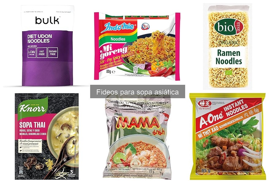 Errores comunes al elegir fideos para sopa asiática