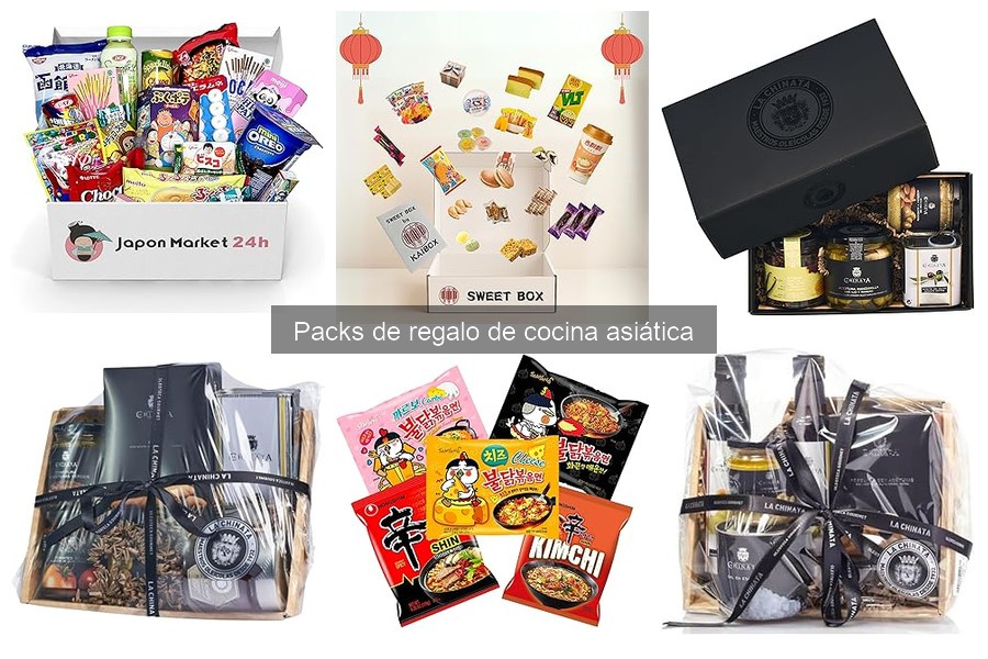 Errores comunes al elegir packs de regalo de cocina asiática
