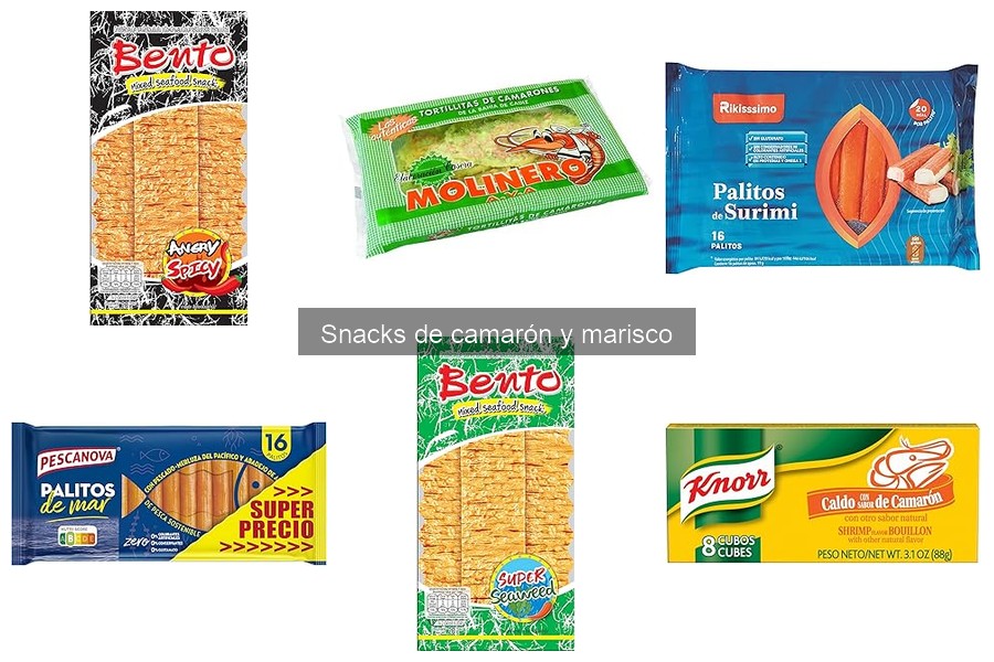 Errores comunes al elegir snacks de camarón y marisco