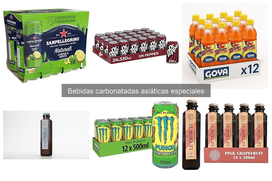 Errores comunes al escoger bebidas carbonatadas asiáticas
