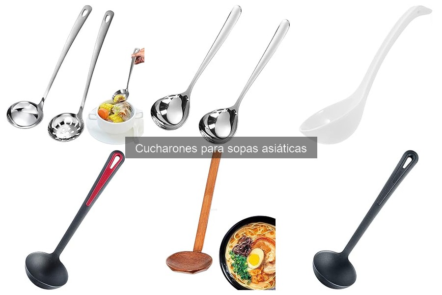 Errores comunes al usar cucharones para sopas asiáticas