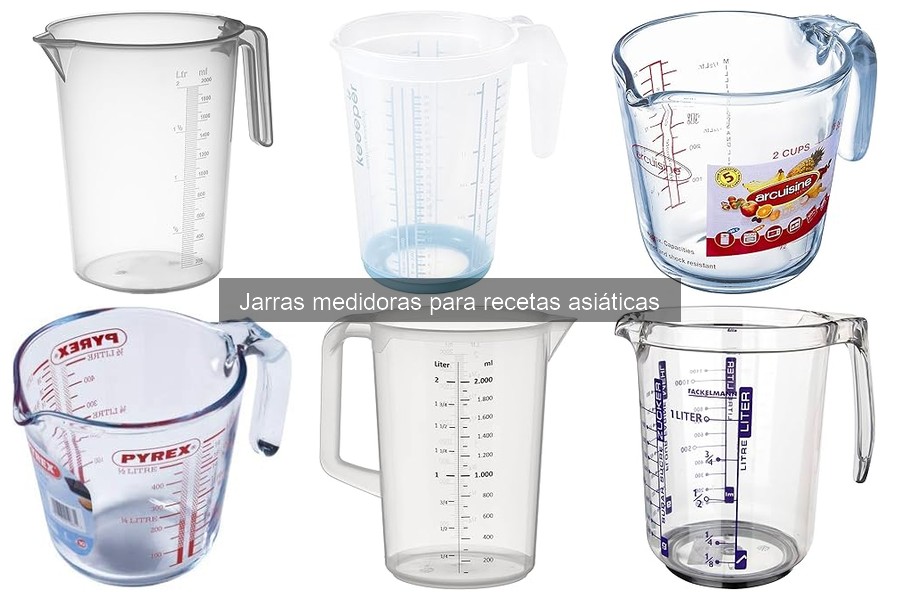 Errores comunes al usar jarras medidoras en recetas asiáticas