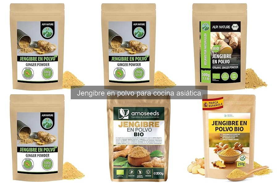 Errores comunes al usar jengibre en polvo en cocina asiática