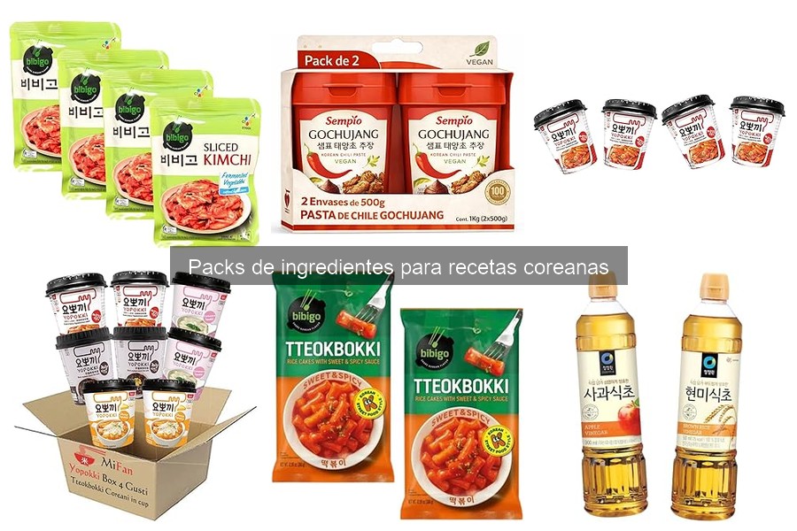 Errores comunes al usar packs de ingredientes coreanos