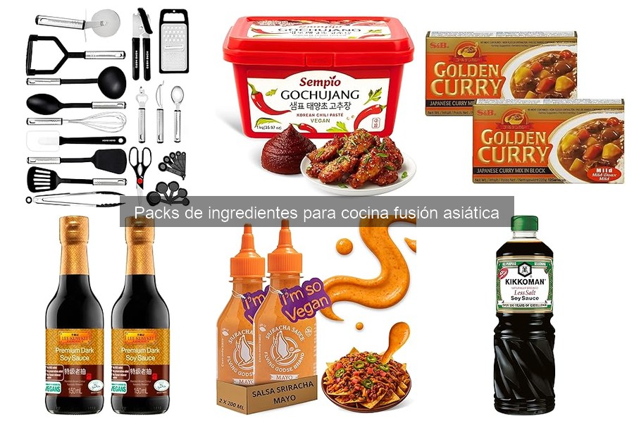 Errores comunes al usar packs de ingredientes fusión asiática
