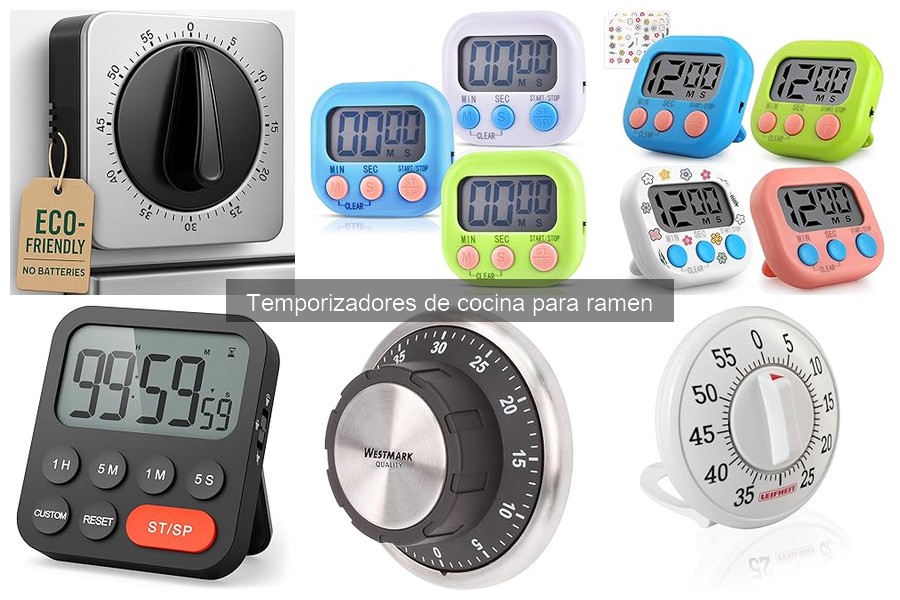 Errores comunes al usar un temporizador para ramen