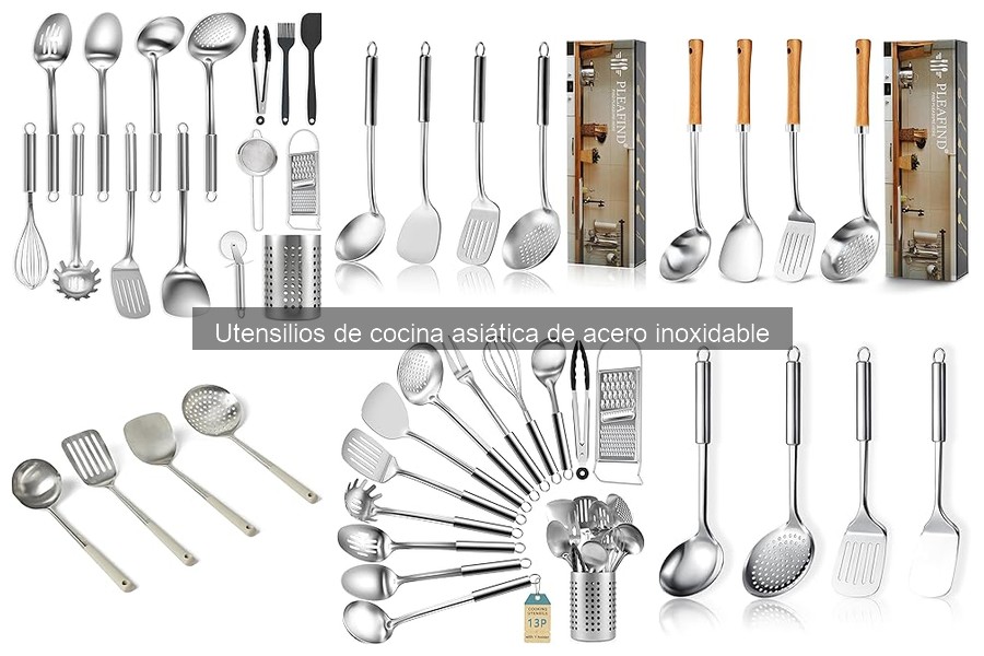 Errores comunes al usar utensilios de acero inoxidable en cocina asiática