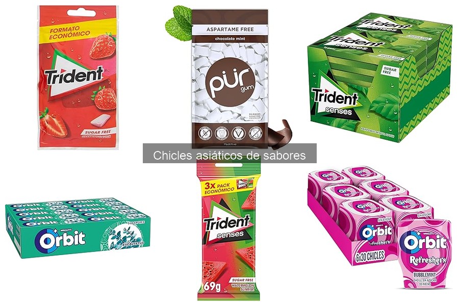Estrategias para disfrutar chicles asiáticos en reuniones