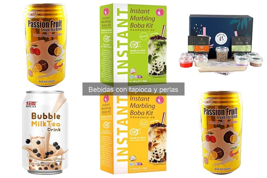 Eventos y festividades con bebidas de tapioca