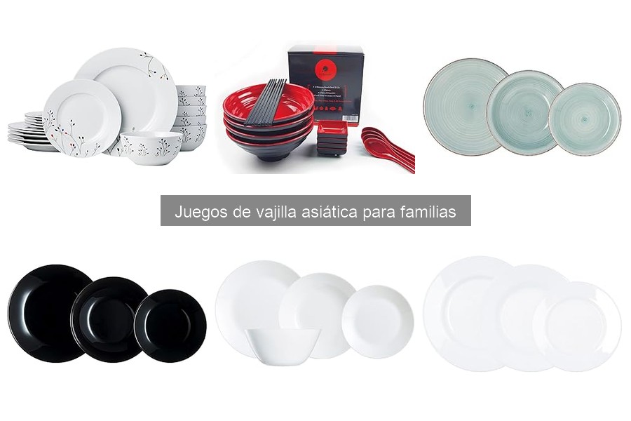 Evita estos errores al elegir vajilla asiática para familias