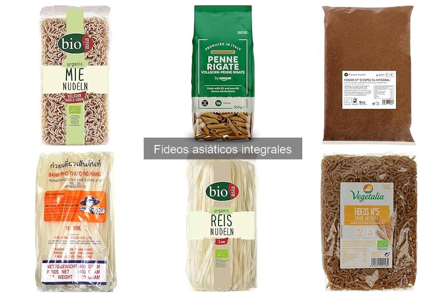 Fideos integrales vs. instantáneos: salud y sabor comparados