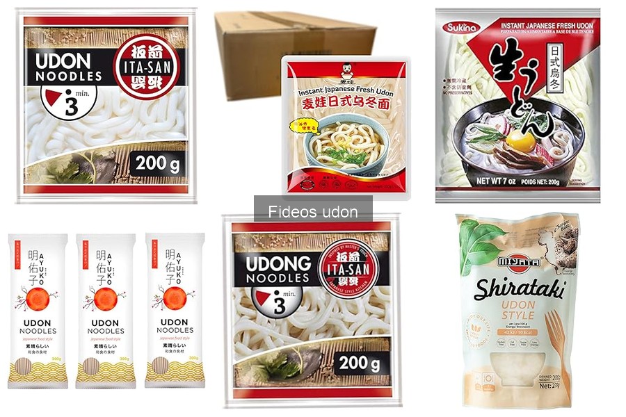 Fideos Udon vs. Otros Tipos de Fideos: Comparativa