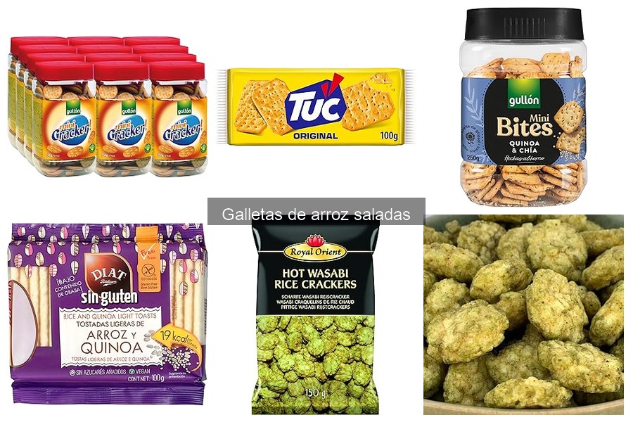 Galletas de arroz saladas a buen precio: dónde comprarlas