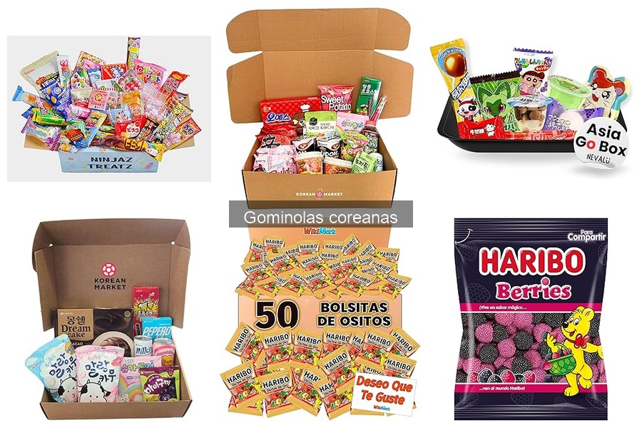 Gominolas coreanas vs tradicionales: diferencias clave