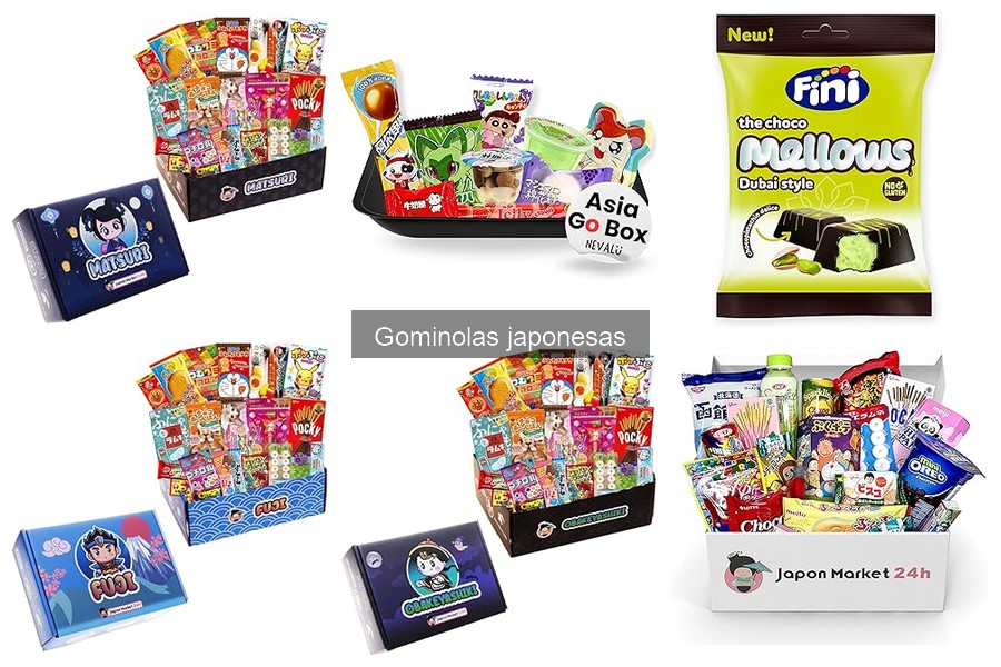 Gominolas japonesas: ¿Son aptas para veganos?