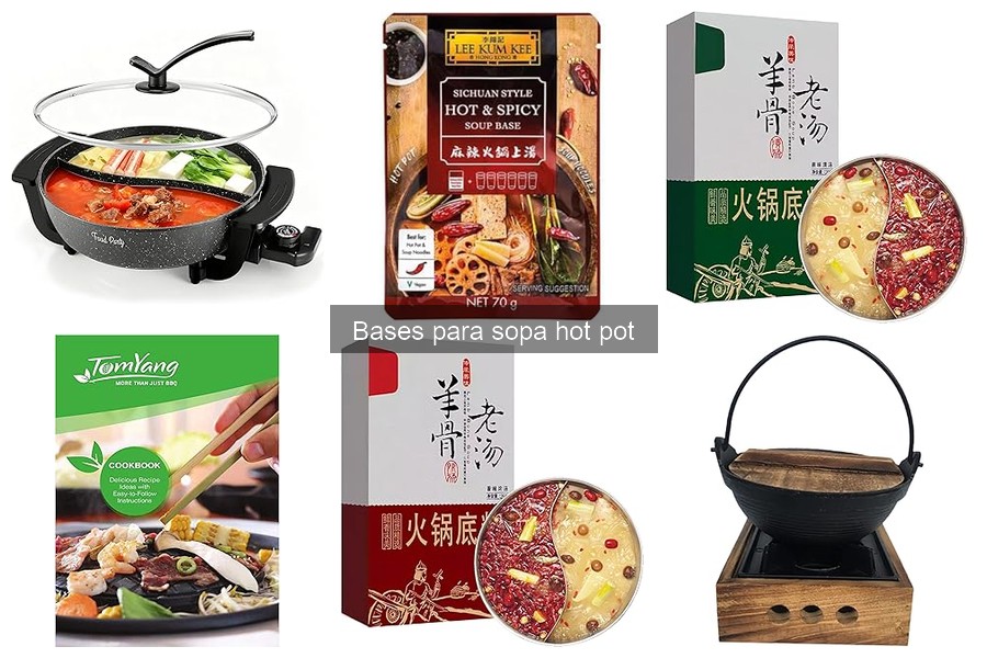Guía de compra: Bases para sopa hot pot irresistibles