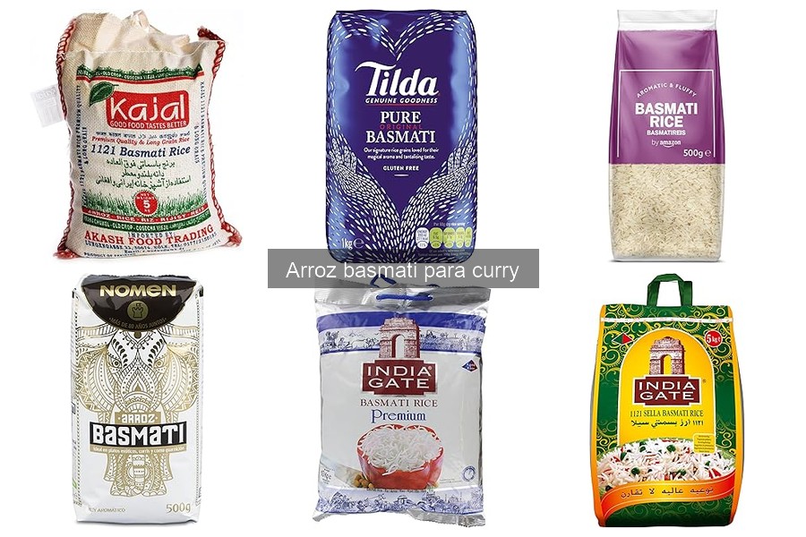 Guía de compra de arroz basmati para curry: calidad y precios