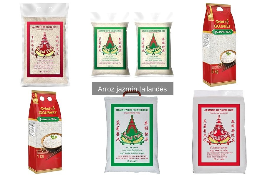 Guía de compra de arroz jazmín tailandés: consejos y marcas
